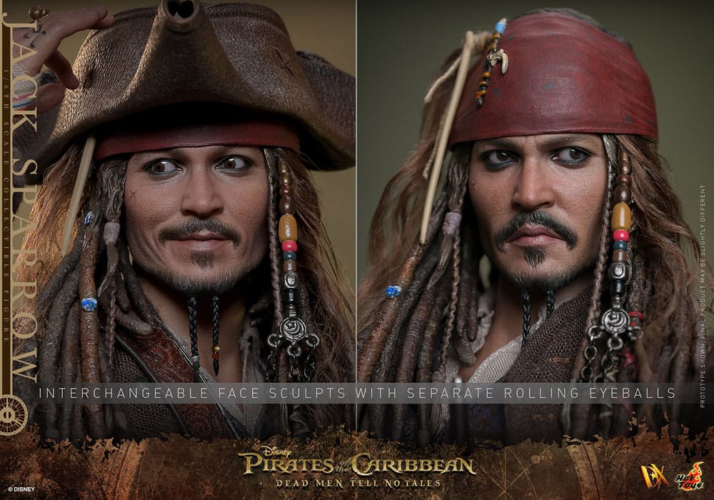 Pirates of the Caribbean: Dead Men Tell No Tales DX Action Figure 1/6 Jack Sparrow 30 cm